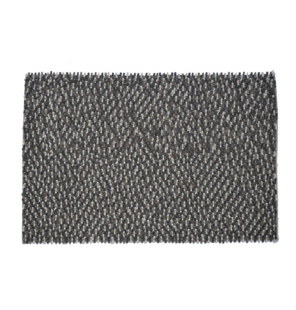 Chanda - Handmade Wool Braided Shaggy Rug