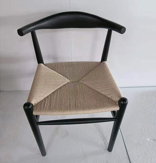 Hannah Chair - Black & Natural Cord