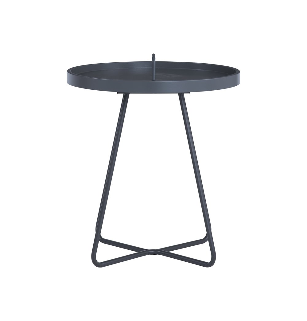 Jax Round Coffee Table - Grey