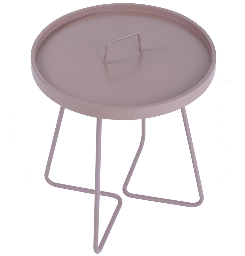 Jax Round Coffee Table - Lavender