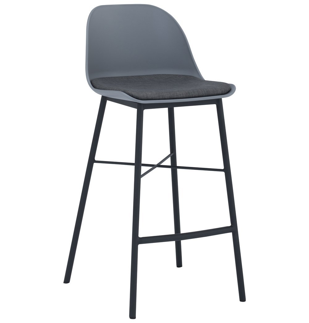 Laxmi Counter Stool - Grey