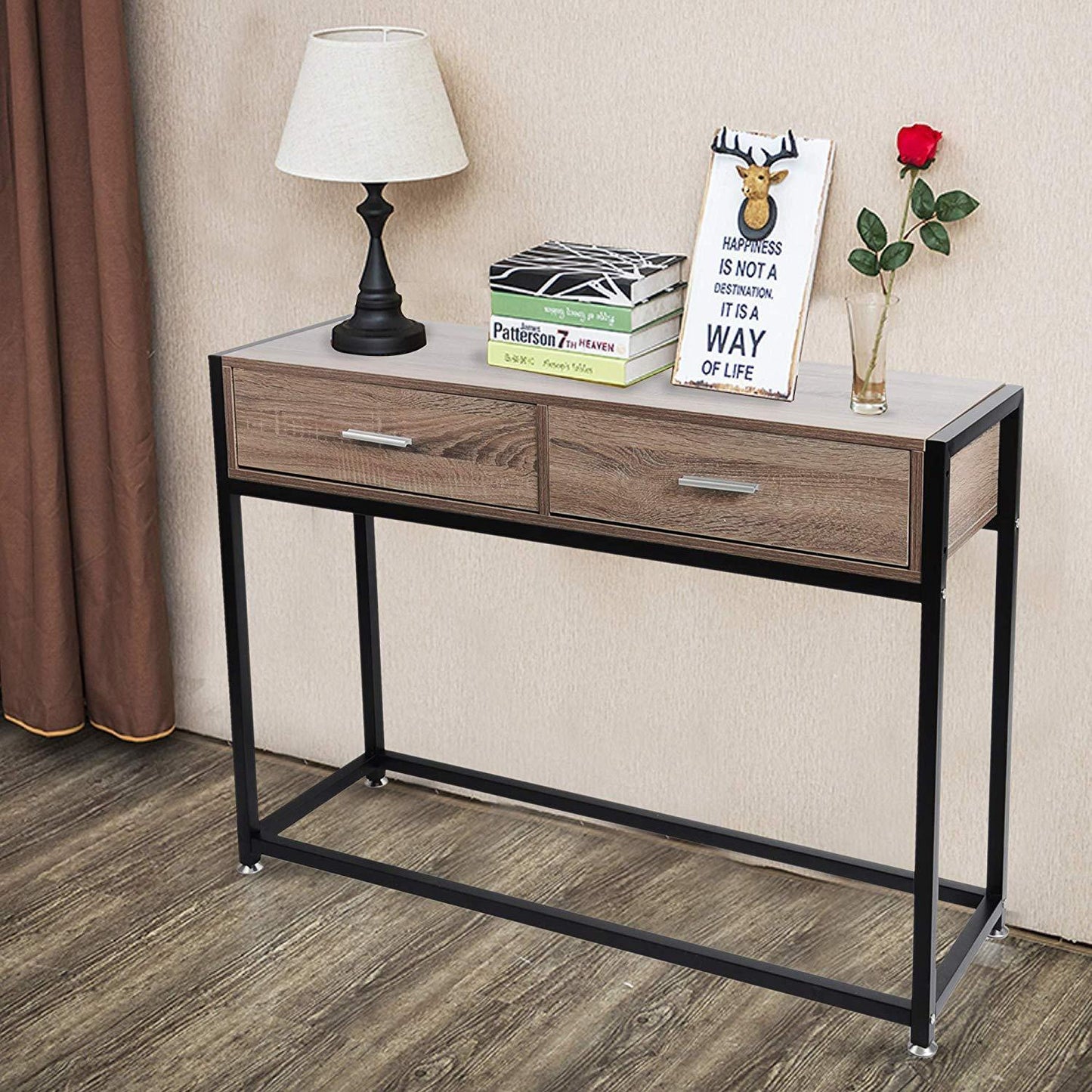 Console Entryway Sofa Coffee Tables with Drawers