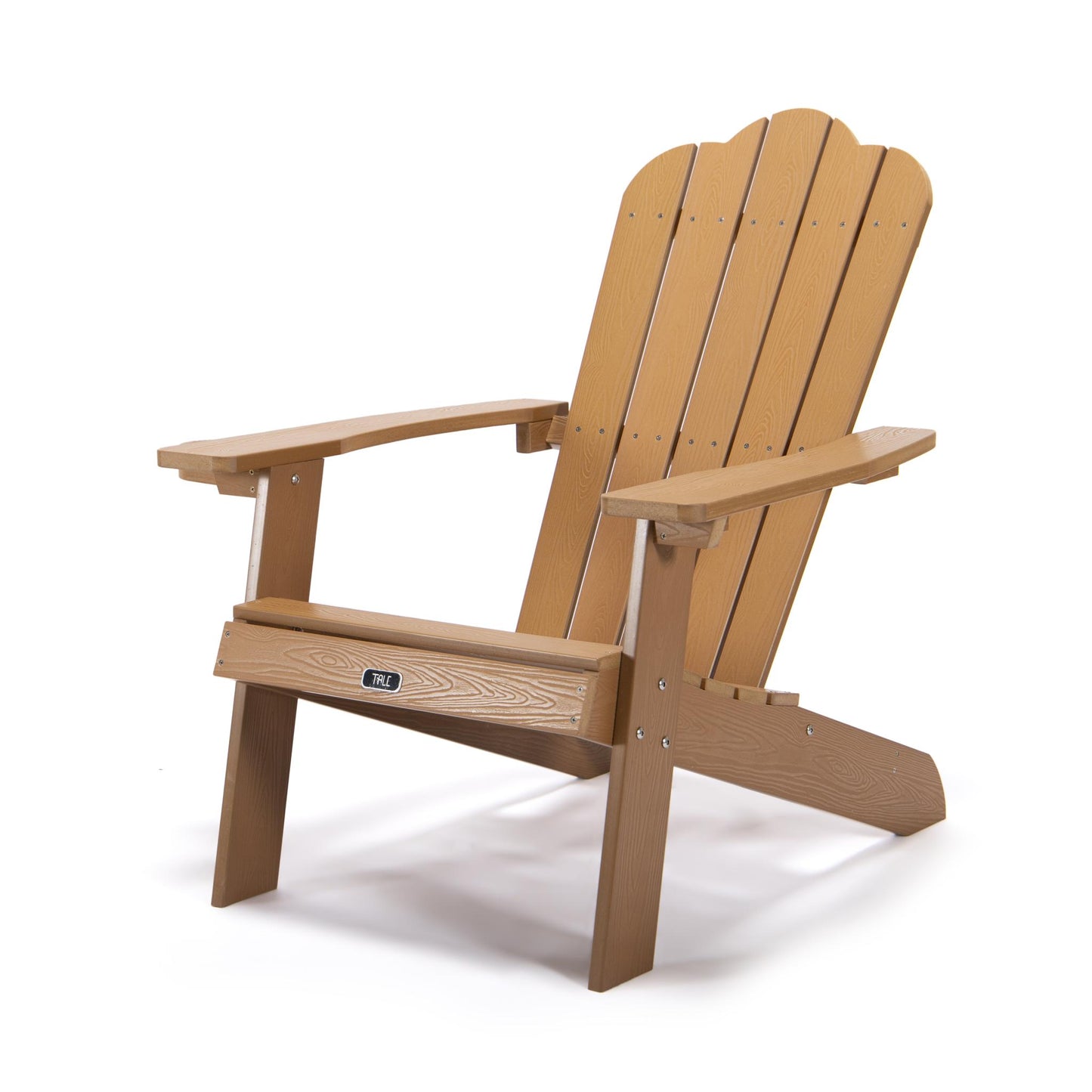 TALE Adirondack Chair Backyard Outdoor Furniture Painted Seating with Cup Holder ，For All-Weather