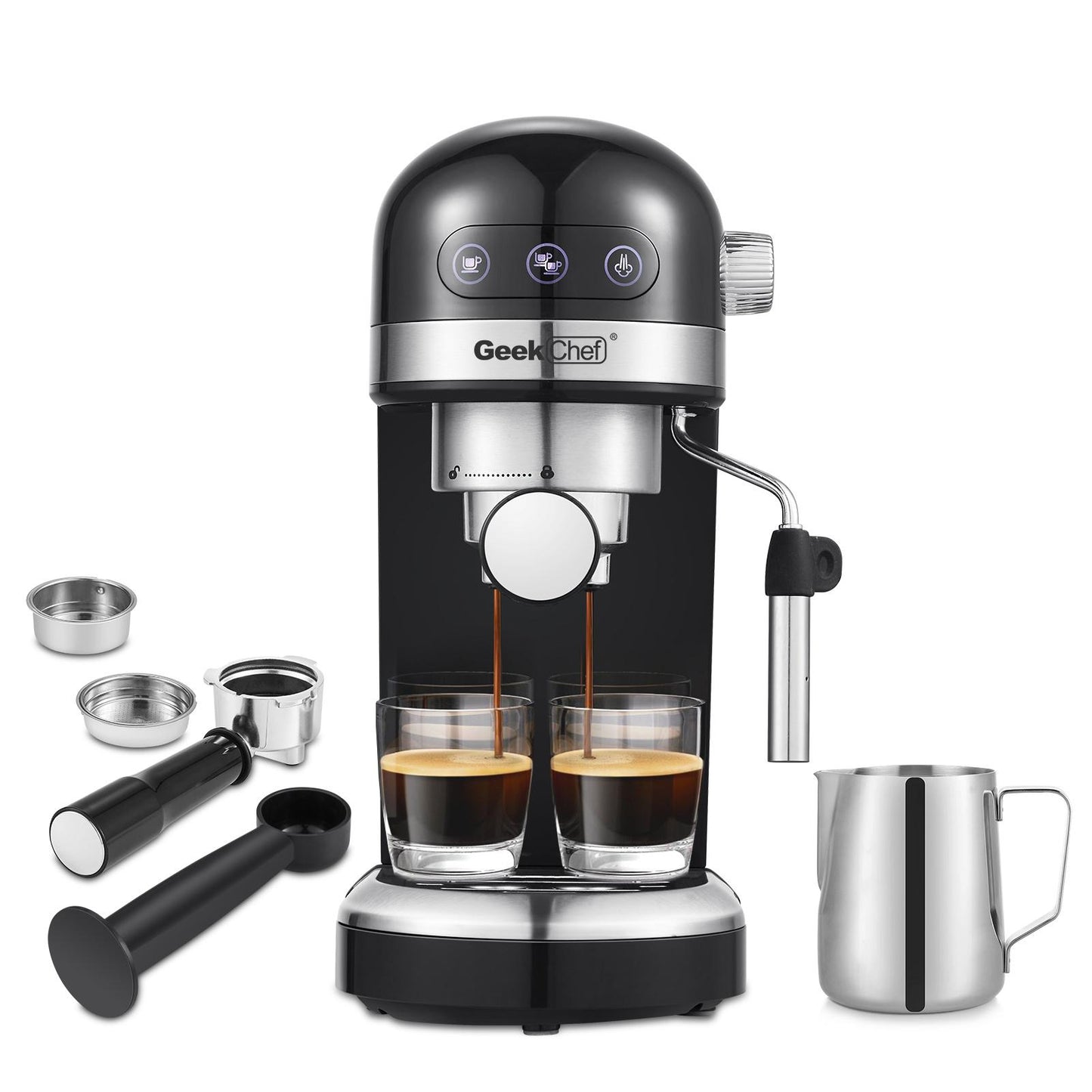 Geek Chef 20bar 1.4 litre espresso machine