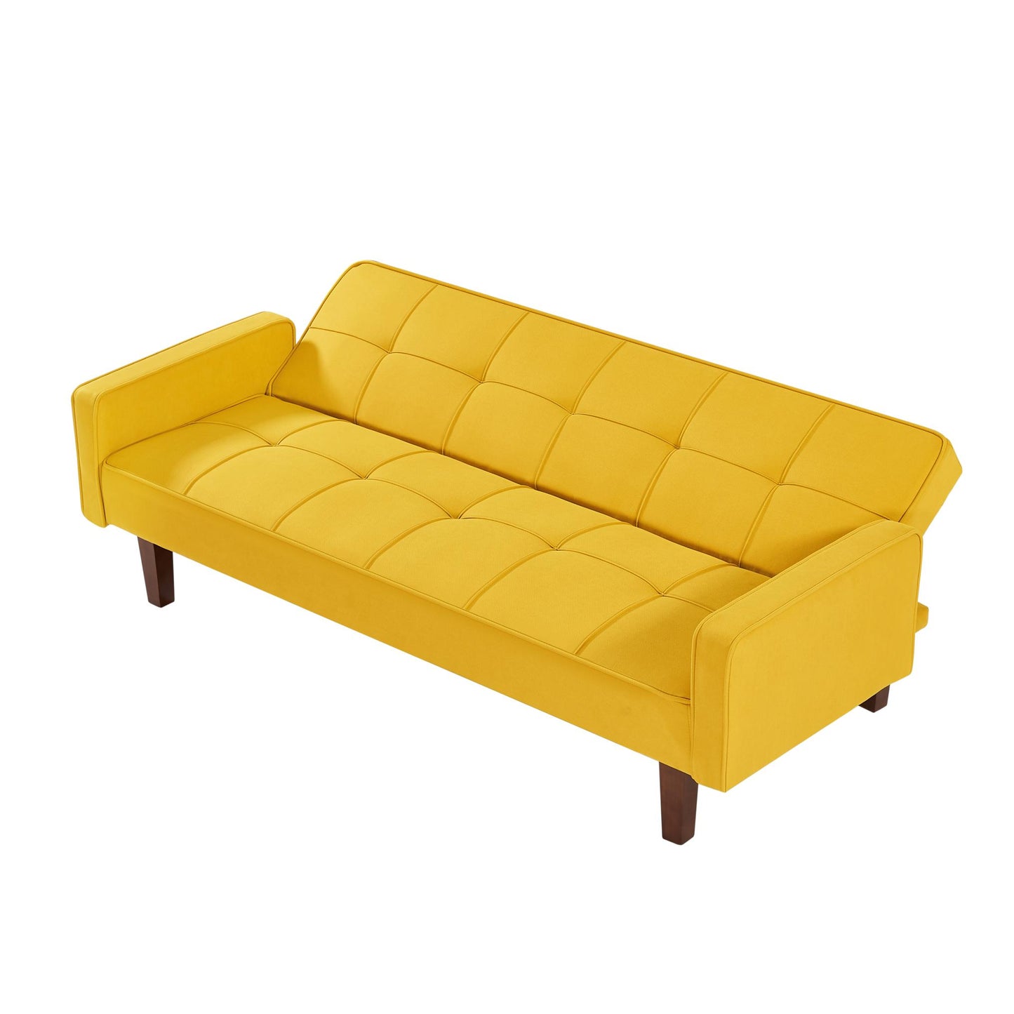 Morden Design Factory Solid Color Sofa Bed in Living Room Multi-function Leisure Sleeper Couch