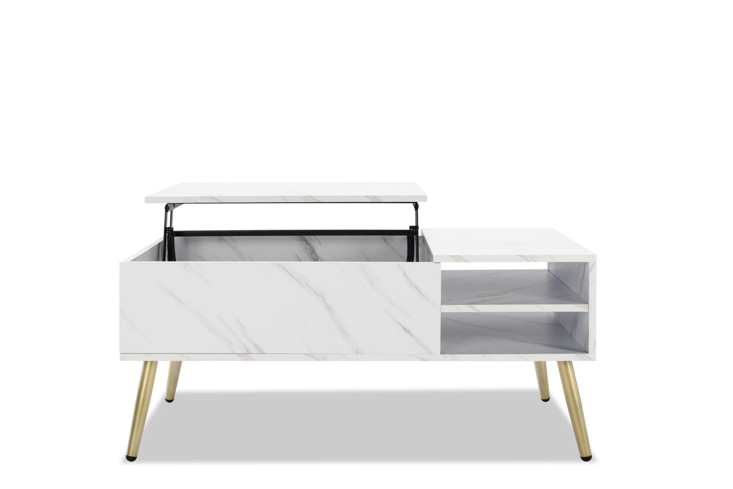 Lift Top Extendable Coffee Table with Storage