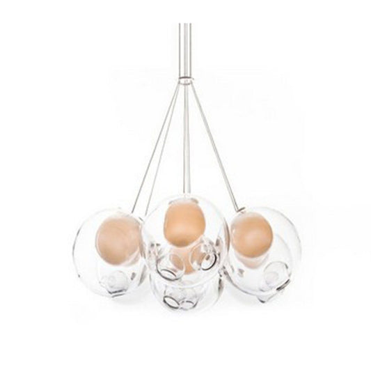 7-Globe Tilde Pendant Chandelier