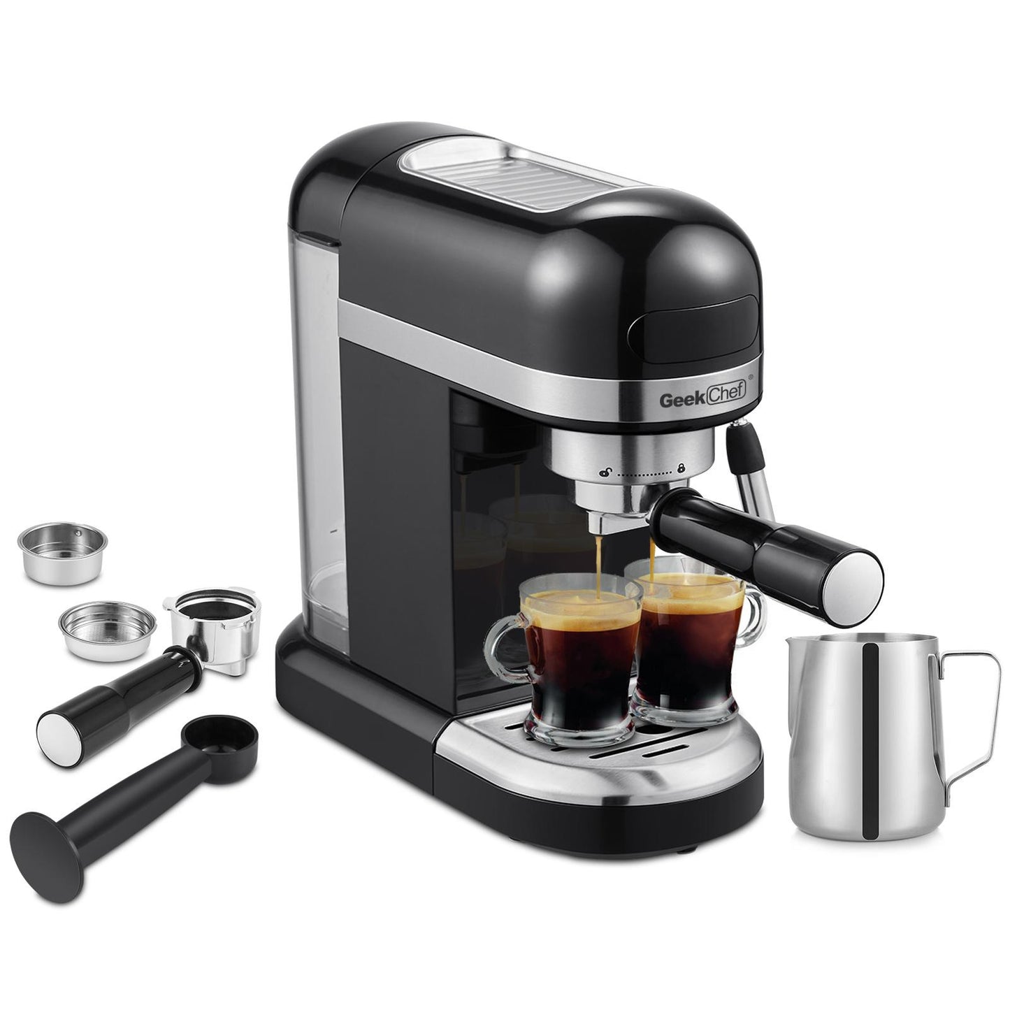 Geek Chef 20bar 1.4 litre espresso machine