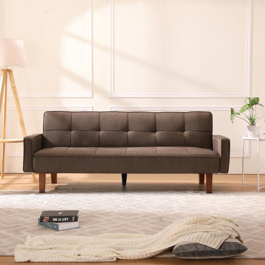 Morden Design Factory Solid Color Sofa Bed in Living Room Multi-function Leisure Sleeper Couch