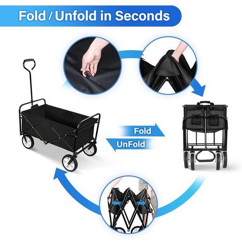 Heavy Duty Folding Portable Hand Cart. Perfect for Condo's and Apartments.