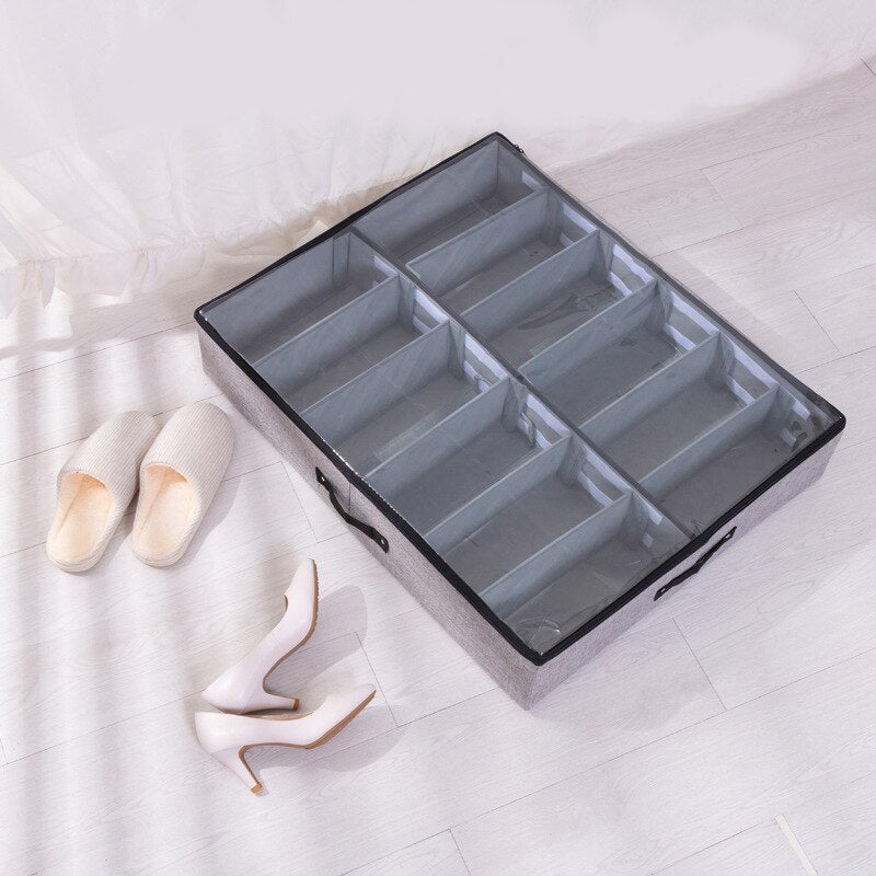 luluhut Transparent shoes box Drawer organizer for shoe storage Foldable box for shoe Home shoe storage boxes under bed storage