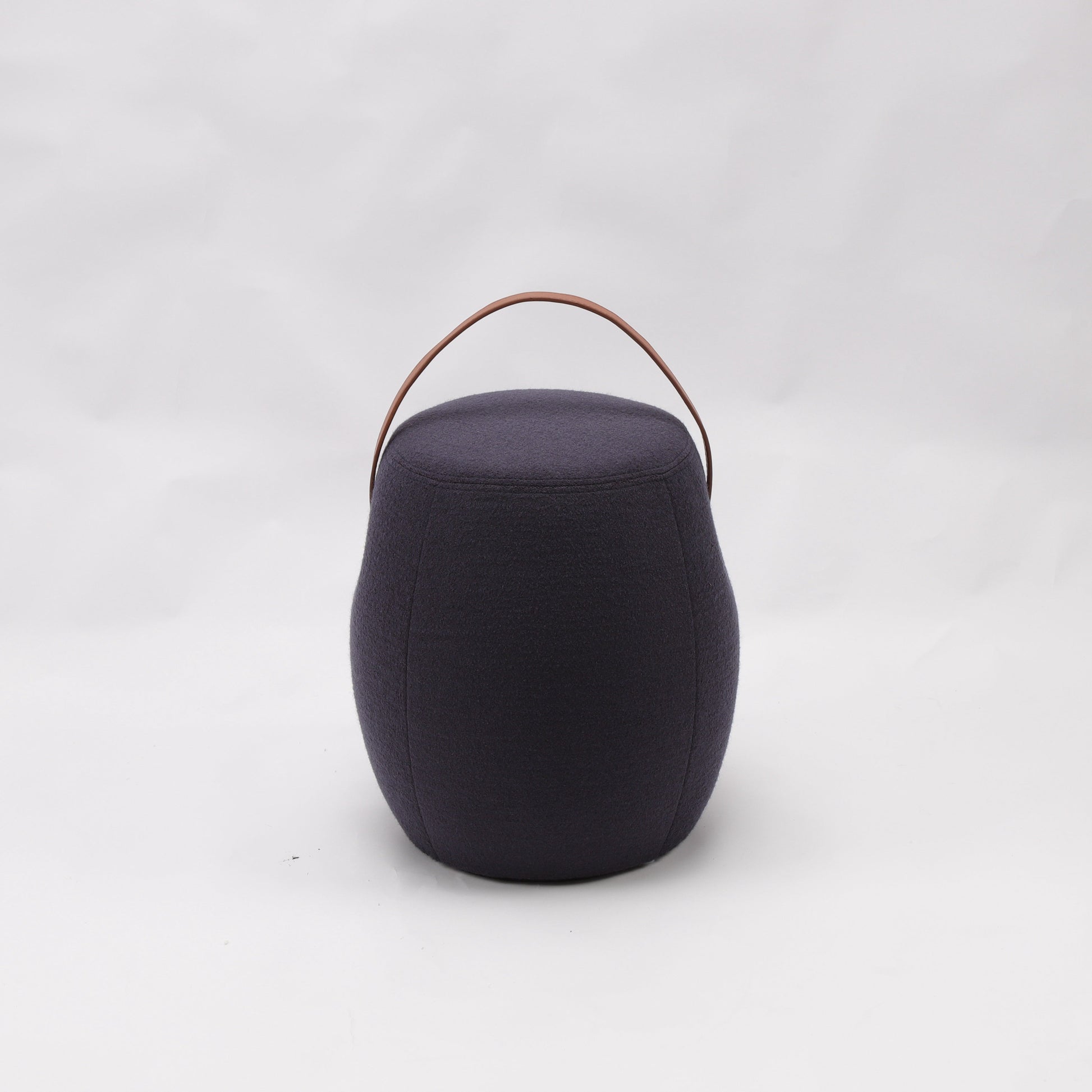 Kiley Handmade Pouf/Stool - Darkish - GFURN