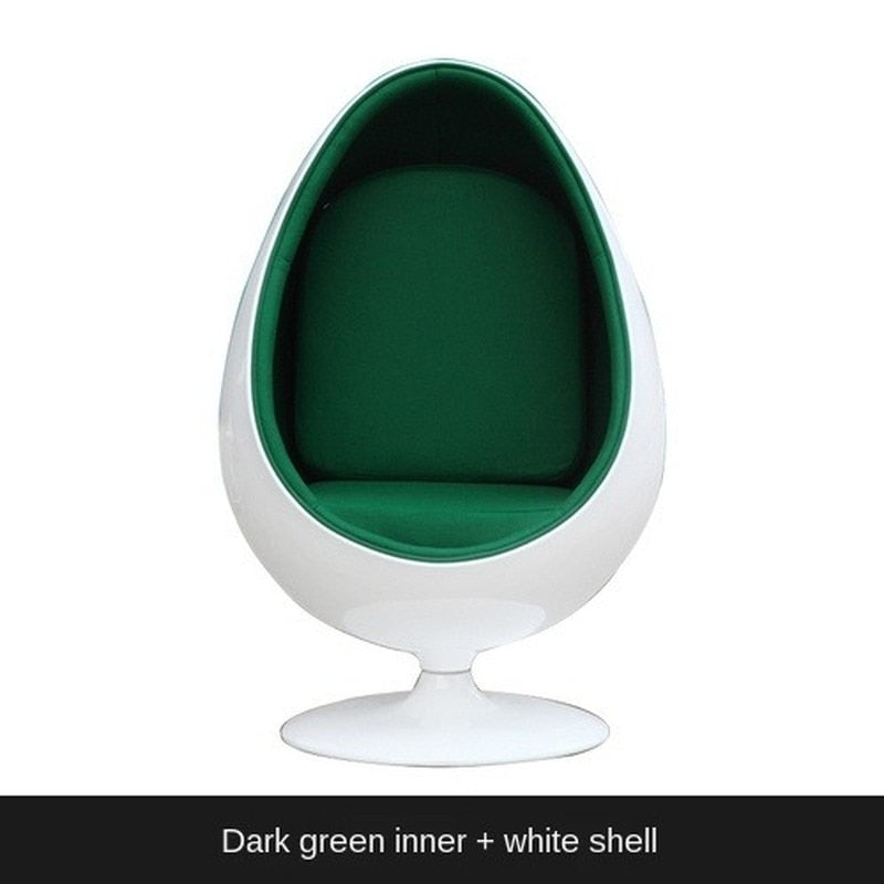 Nordic Living Room Single FRP Egg Chair