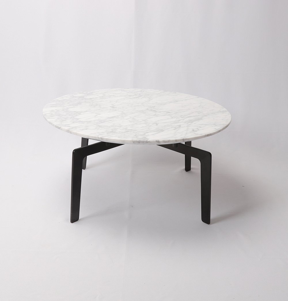 Asar Coffee Table - Carrara Marble Top