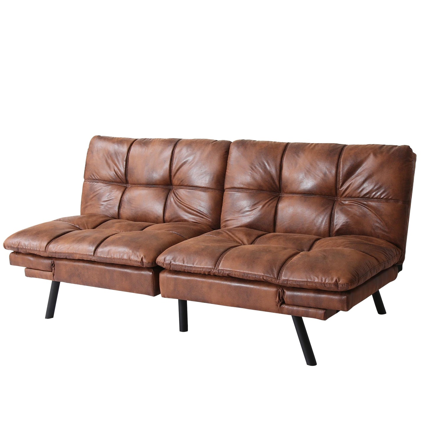 Mydepot Comfortable Armless Sofa Bed