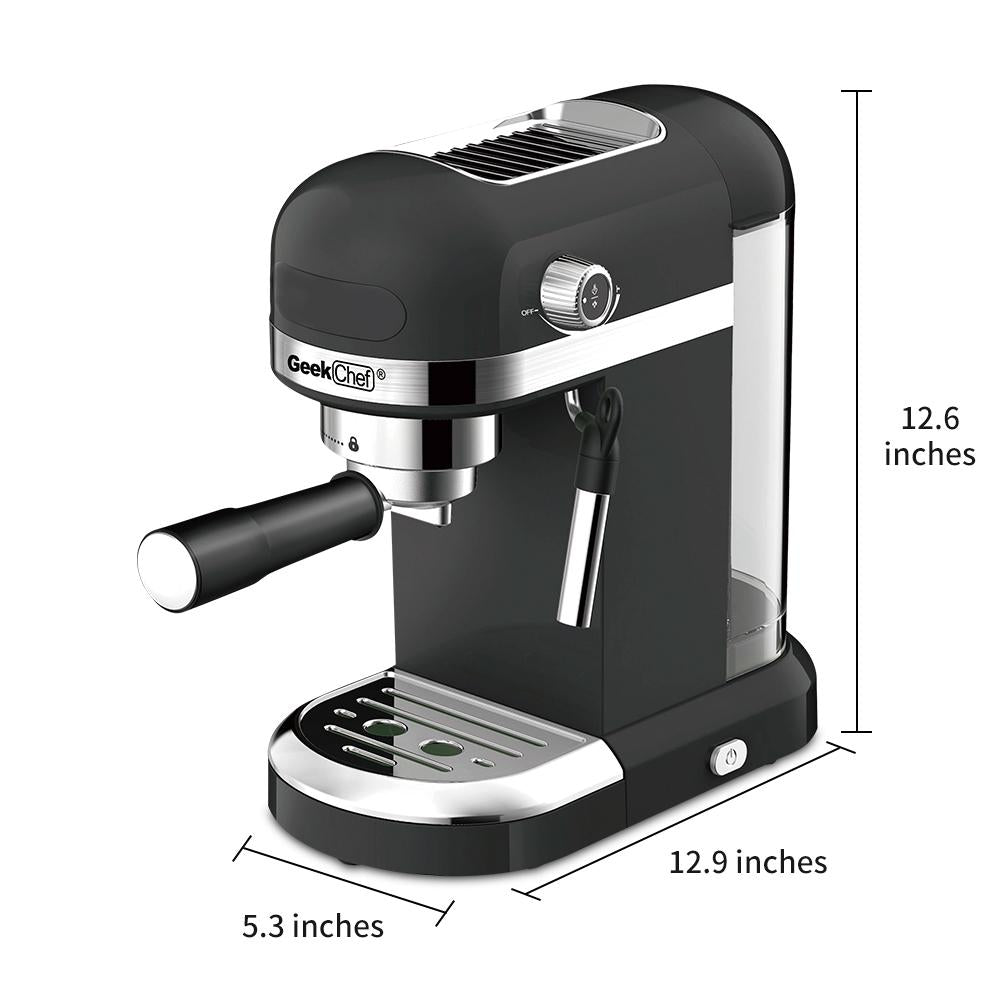 Geek Chef 20bar 1.4 litre espresso machine