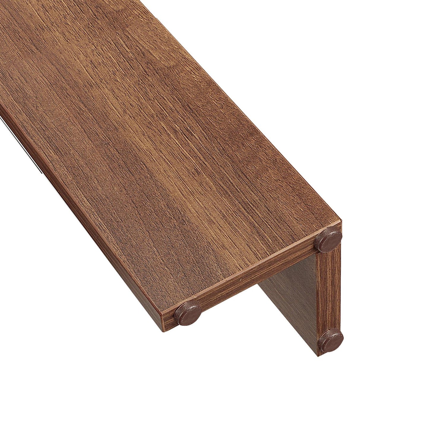 GIVENUSMYF European dining table Height 29.5" Particleboard dark wood with melamine beech wood grain