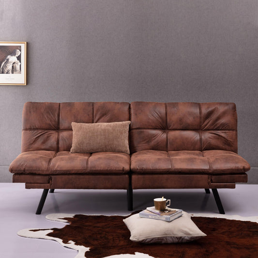 Mydepot Comfortable Armless Sofa Bed