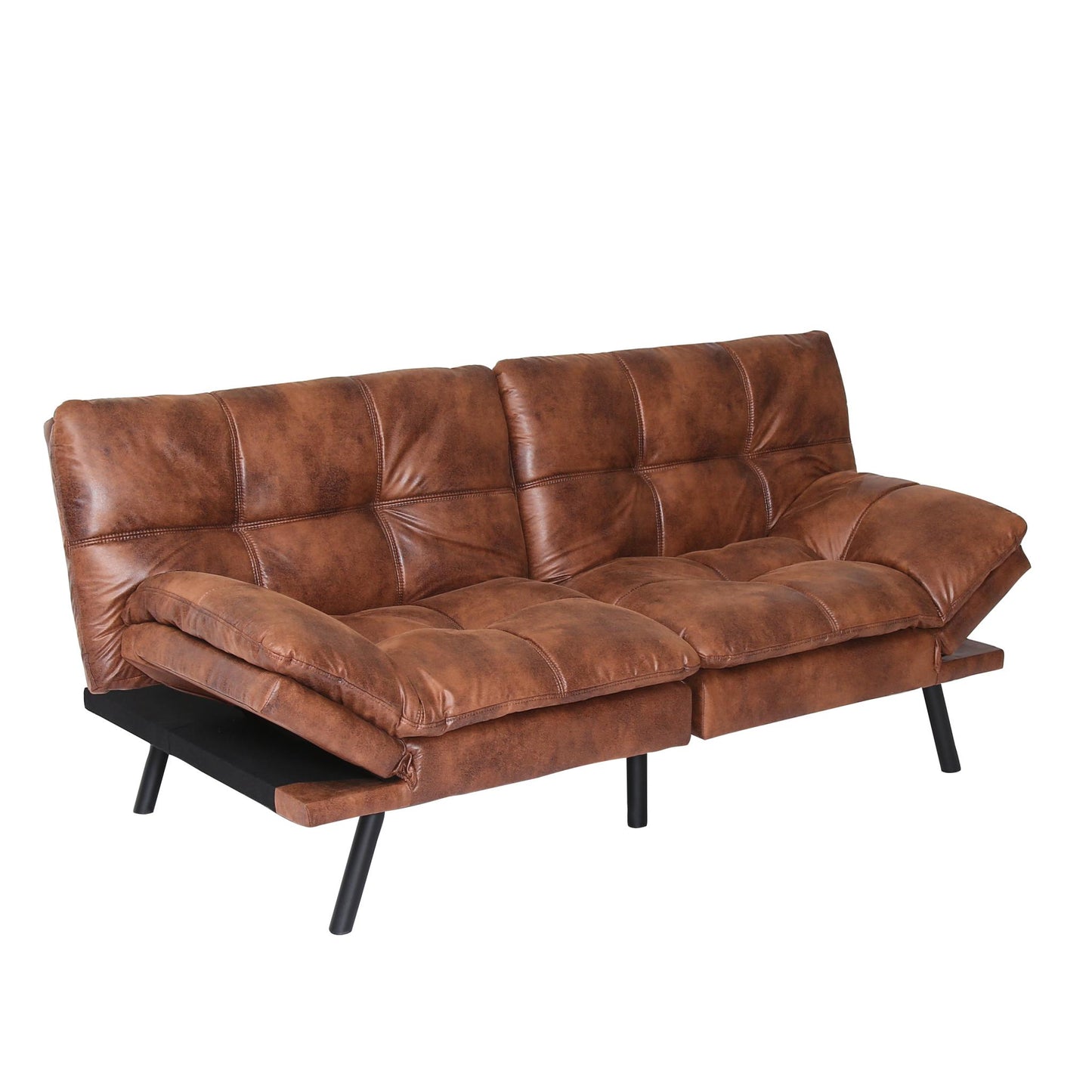 Mydepot Comfortable Armless Sofa Bed