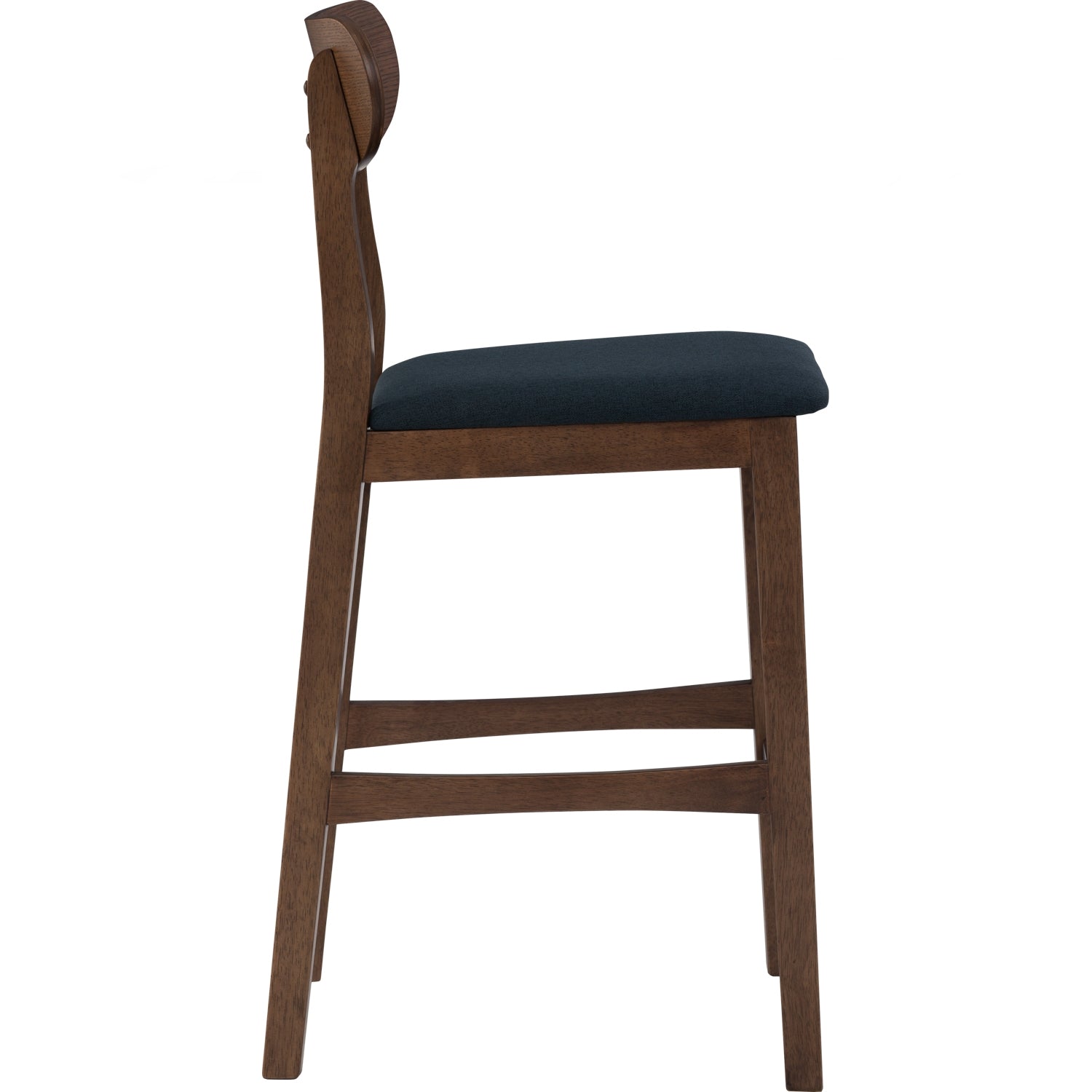 Lennox Counter Chair - Cocoa & Navy