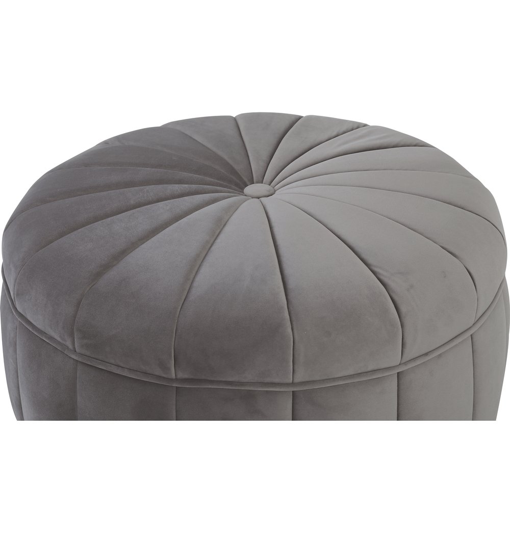 Probe Ottoman/Pouf - Grey