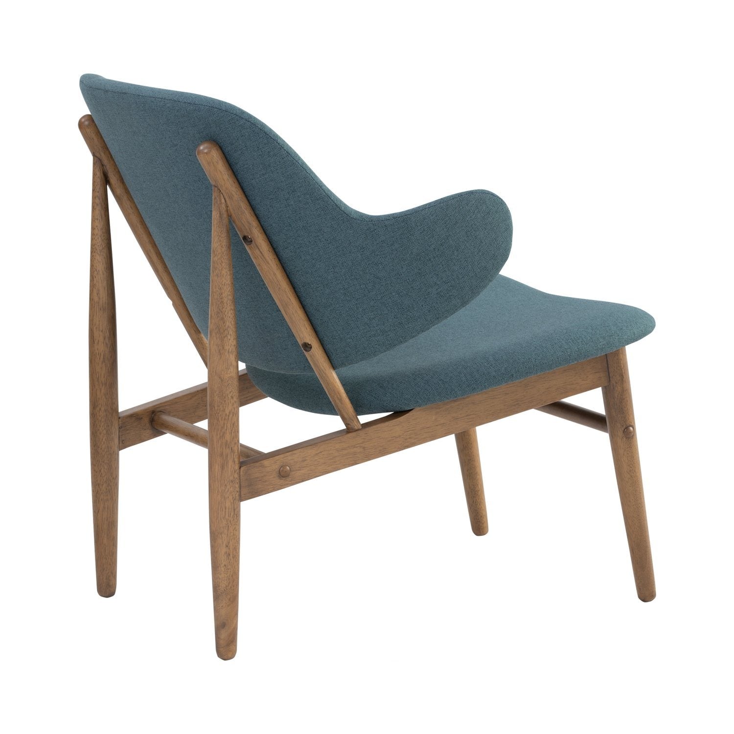 Vezel Lounge Chair - Nile Green & Cocoa